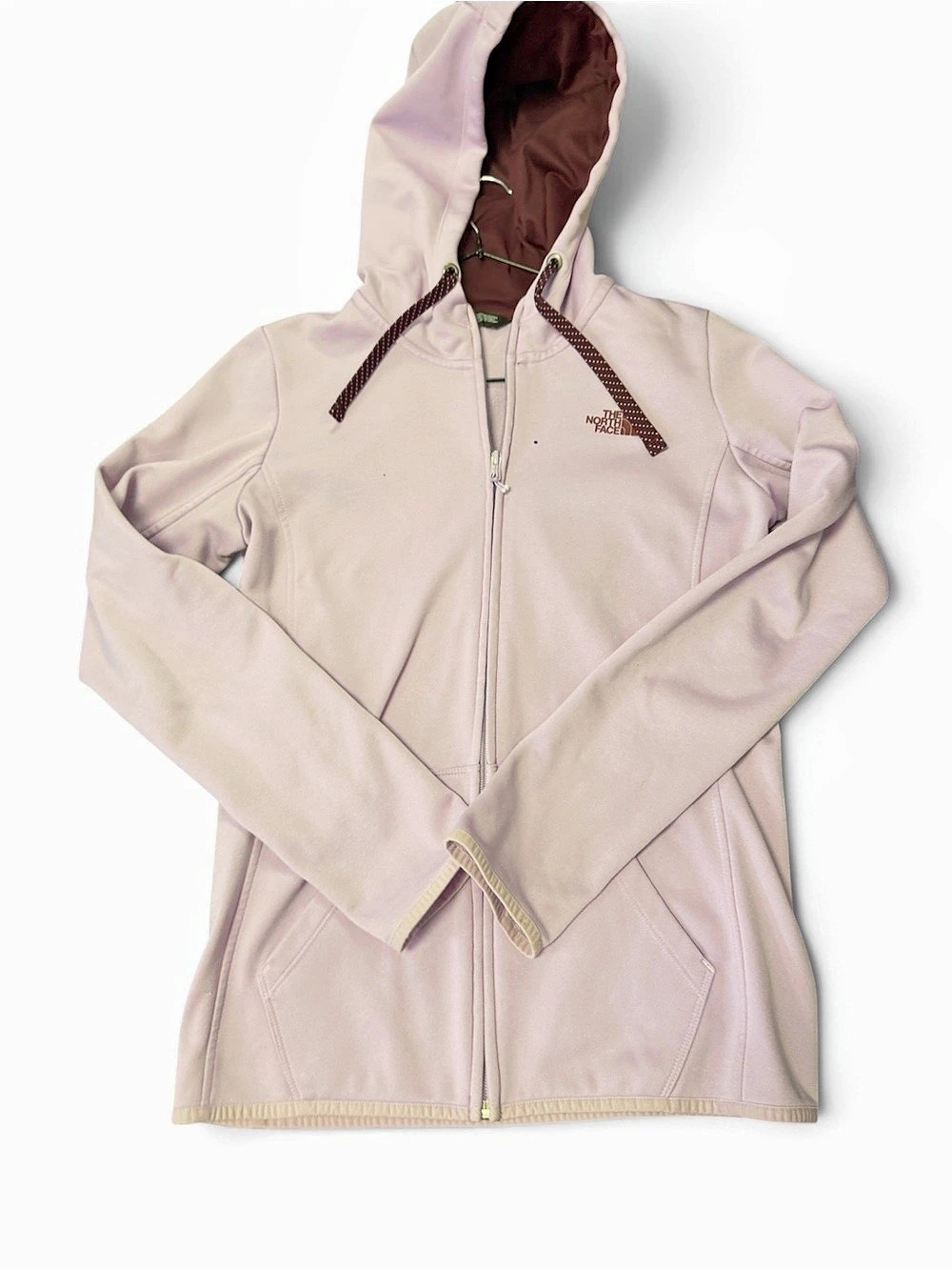 The North Face Hooded Soft Shell Jacket Pink Small
